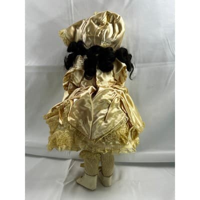 RARE Montastiers & Perier Marked Doll Full Body Porcelain Bisque Ball Jointed - Thumbnail 10