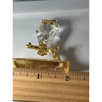 Crystal Owl Collectible Figurine Gold - Thumbnail 8