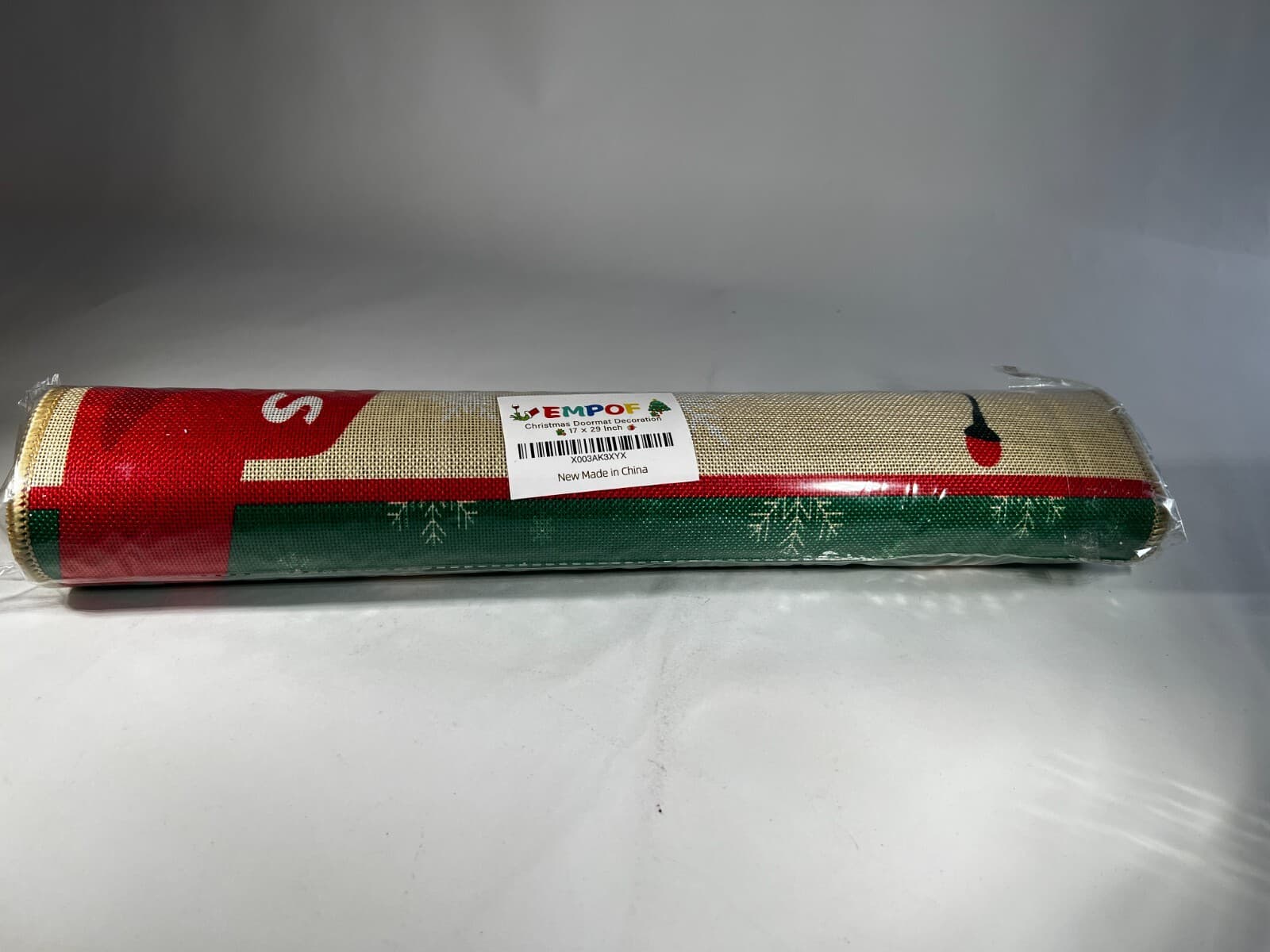 Grinch Christmas Doormat Outdoor Rubber Back 29x17 NEW Holiday Decor - Thumbnail 2