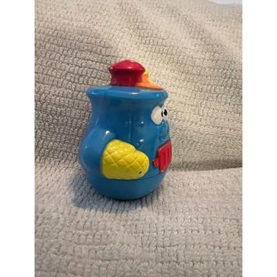 2004 Playskool Weebles Wobble Figure Blue Chef Stove Oven - Thumbnail 3