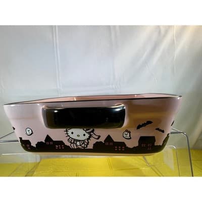 New Hello Kitty Large Halloween Casserole Baking Dish Pink - Thumbnail 5