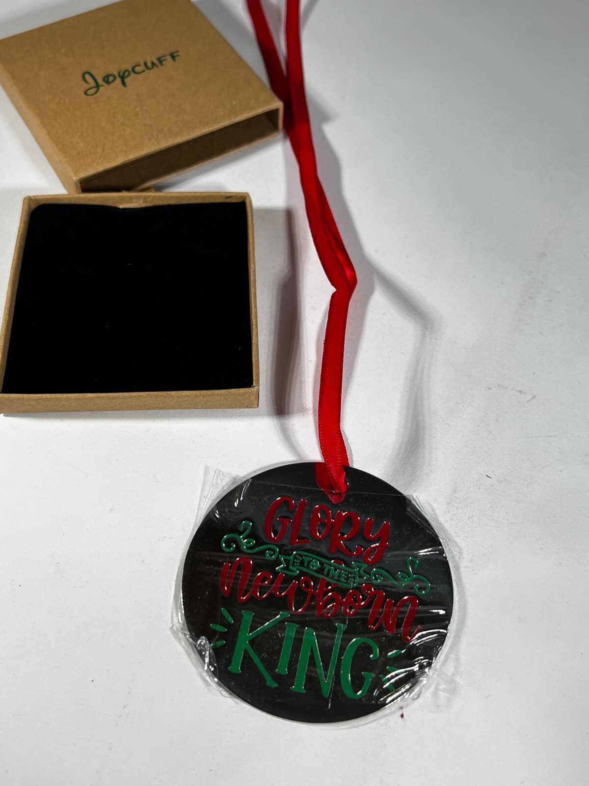 NEW Joycuff Glory To The New Born King Christmas Ornament Gift Box - Thumbnail 9