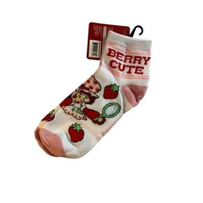 NEW STRAWBERRY SHORTCAKE Novelty Socks - Thumbnail 2