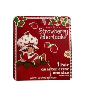 NEW STRAWBERRY SHORTCAKE Novelty Socks - Thumbnail 3