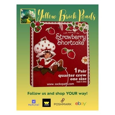 NEW STRAWBERRY SHORTCAKE Novelty Socks - Thumbnail 6