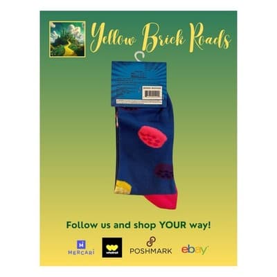 NEW RAZZLES Candy Novelty Socks 1 Pair - Thumbnail 4