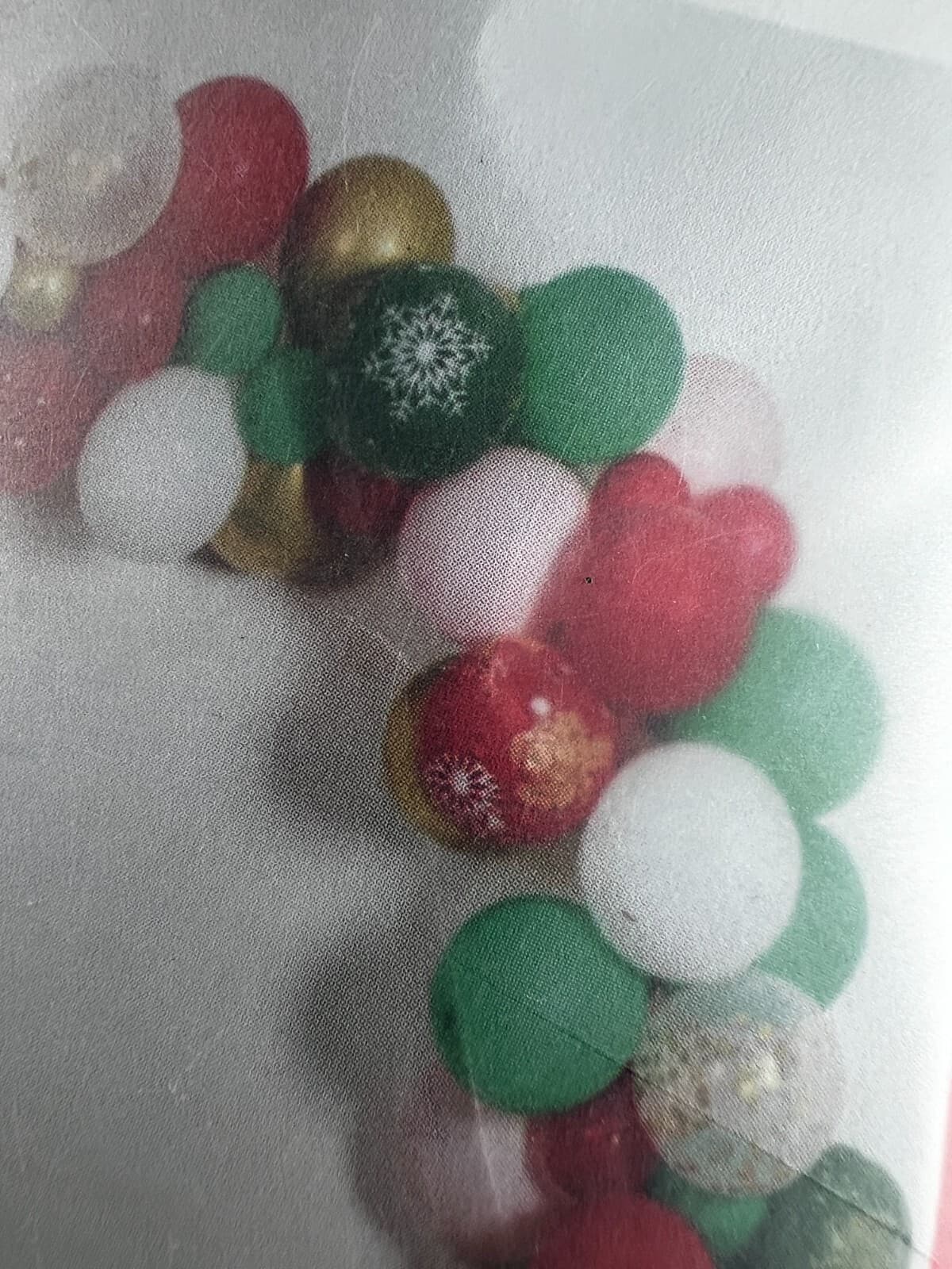 Christmas Holiday Party Balloon Arch Kit Decorations Supplies Complete NEW - Thumbnail 4