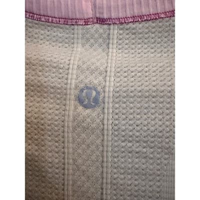 Lululemon Swiftly Tech Short Sleeve Shirt White Pink Athletic Top Women’s S EUC - Thumbnail 9