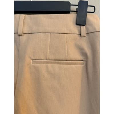 Ann Taylor Khaki Dress Pants Women’s Size 4 Straight Leg Office Slacks - Thumbnail 12