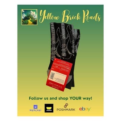 NEW Fender Guitar Novelty Socks - Thumbnail 4