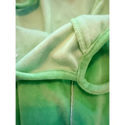 iets frans Green Velour Mini Slip Dress Spaghetti Strap Bodycon Women’s S NWOT - Thumbnail 17