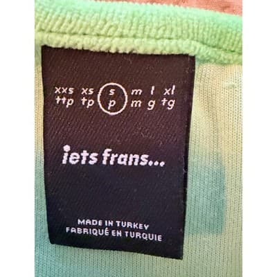iets frans Green Velour Mini Slip Dress Spaghetti Strap Bodycon Women’s S NWOT - Thumbnail 16