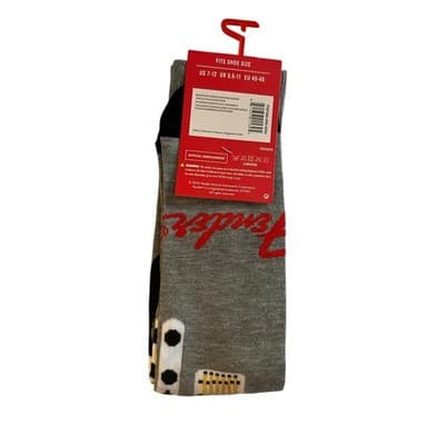 NEW Fender Guitar Novelty Socks Gray - Thumbnail 2