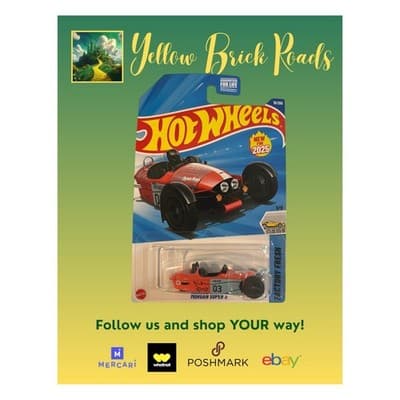 NEW Hot Wheels Morgan Super 3 Three Wheeled Roadster Factory Fresh - Thumbnail 6
