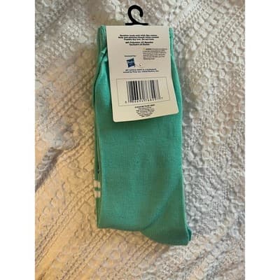 NEW My Little Pony Teal Novelty Crew Socks Hasbro Retro Womens Girls size 6-12 - Thumbnail 2