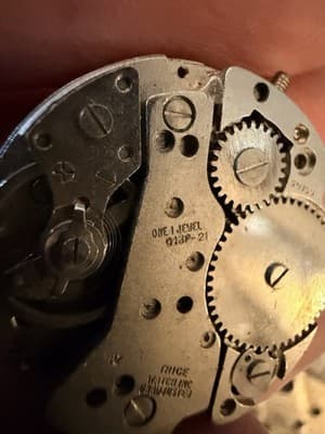 Vintage Mechanical Watch Movements Parts Lot 40 Pcs Steampunk Art Deco Jewelry - Thumbnail 18