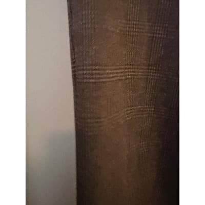 Simply Vera Wang Plaid Wide Leg Pants Women’s Size 6 Dress Slacks Brown EUC - Thumbnail 5