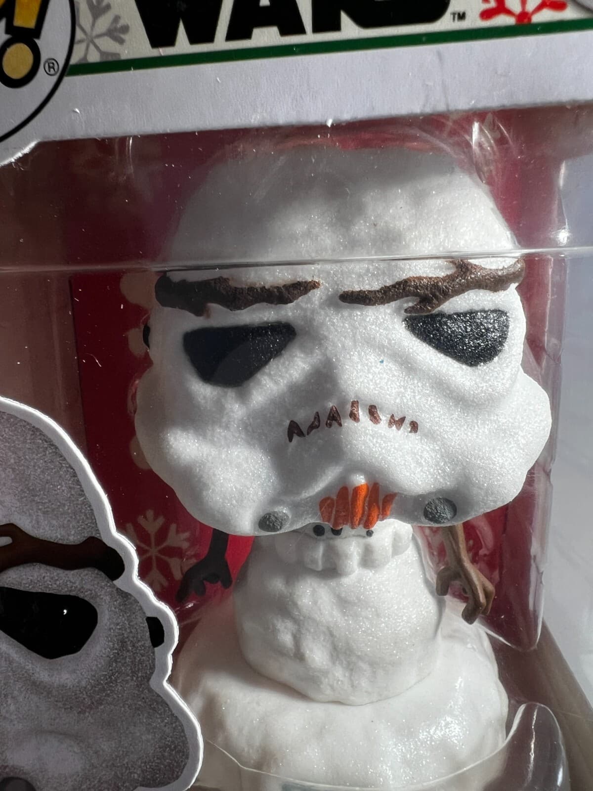 NEW Funko POP! Star Wars Holiday Stormtrooper Snowman Christmas #557 - Thumbnail 9
