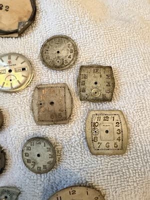 Vintage Mechanical Watch Movements Parts Lot 40 Pcs Steampunk Art Deco Jewelry - Thumbnail 7