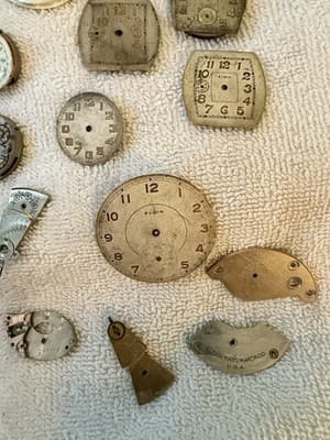 Vintage Mechanical Watch Movements Parts Lot 40 Pcs Steampunk Art Deco Jewelry - Thumbnail 8