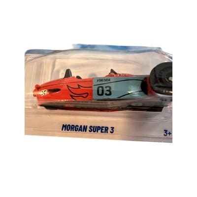 NEW Hot Wheels Morgan Super 3 Three Wheeled Roadster Factory Fresh - Thumbnail 3