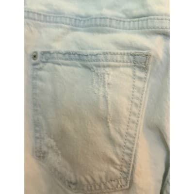 Pilcro Distressed Boyfriend Jeans Women’s Size 27 Light Wash Slim EUC - Thumbnail 16