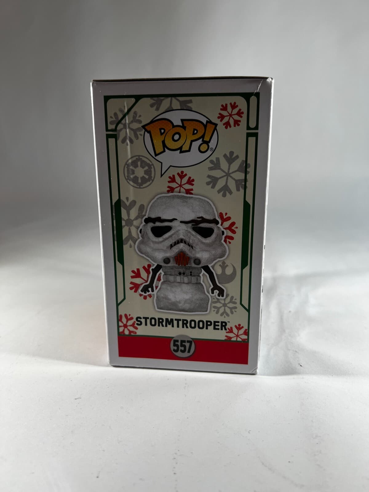 NEW Funko POP! Star Wars Holiday Stormtrooper Snowman Christmas #557 - Thumbnail 5