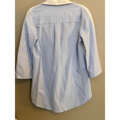 English Factory Spring Summer Pinstripe Blazer Jacket White Small NWOT - Thumbnail 8
