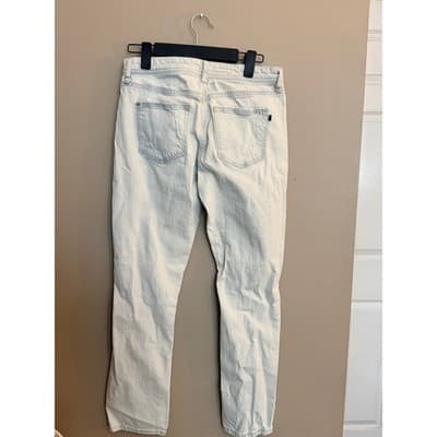 Pilcro Distressed Boyfriend Jeans Women’s Size 27 Light Wash Slim EUC - Thumbnail 11