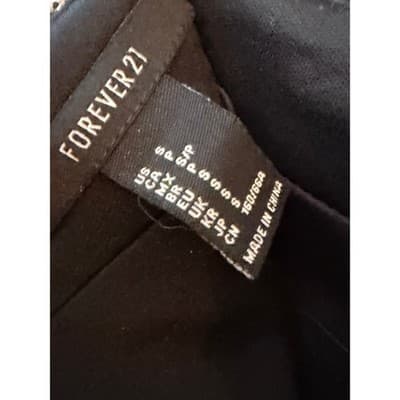 Forever 21 Sequin Mini Skirt Ruffle Hem A Line Women’s Small Gold Black NWOT - Thumbnail 10
