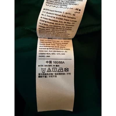 Old Navy Long-Sleeve Jersey-Knit Mini Swing Crew Neckline Dress Green Small EUC - Thumbnail 9