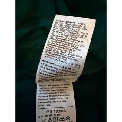 Old Navy Long-Sleeve Jersey-Knit Mini Swing Crew Neckline Dress Green Small EUC - Thumbnail 8