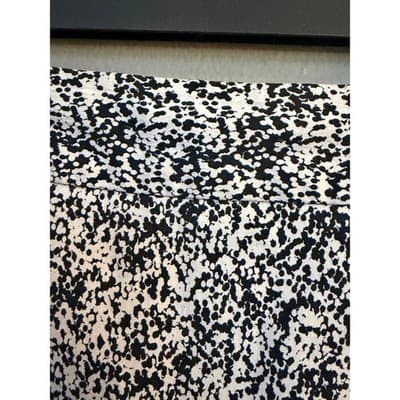 Banana Republic Speckled Pencil Skirt Black White Women’s Small EUC - Thumbnail 6