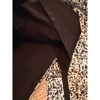 Banana Republic Speckled Pencil Skirt Black White Women’s Small EUC - Thumbnail 12