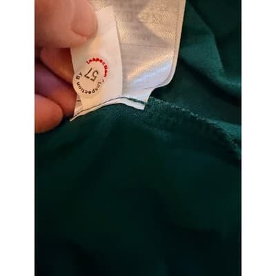 Old Navy Long-Sleeve Jersey-Knit Mini Swing Crew Neckline Dress Green Small EUC - Thumbnail 11