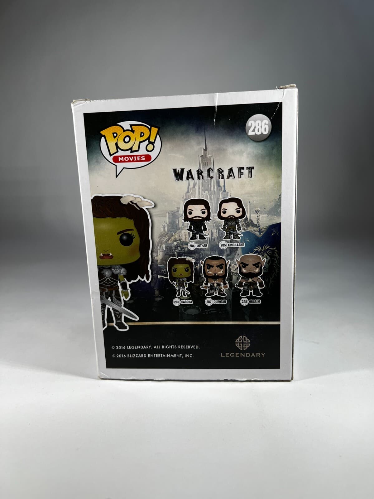 Funko Pop! Movies Warcraft Garona Halforcen #286 Vinyl Figure In Box - Thumbnail 3