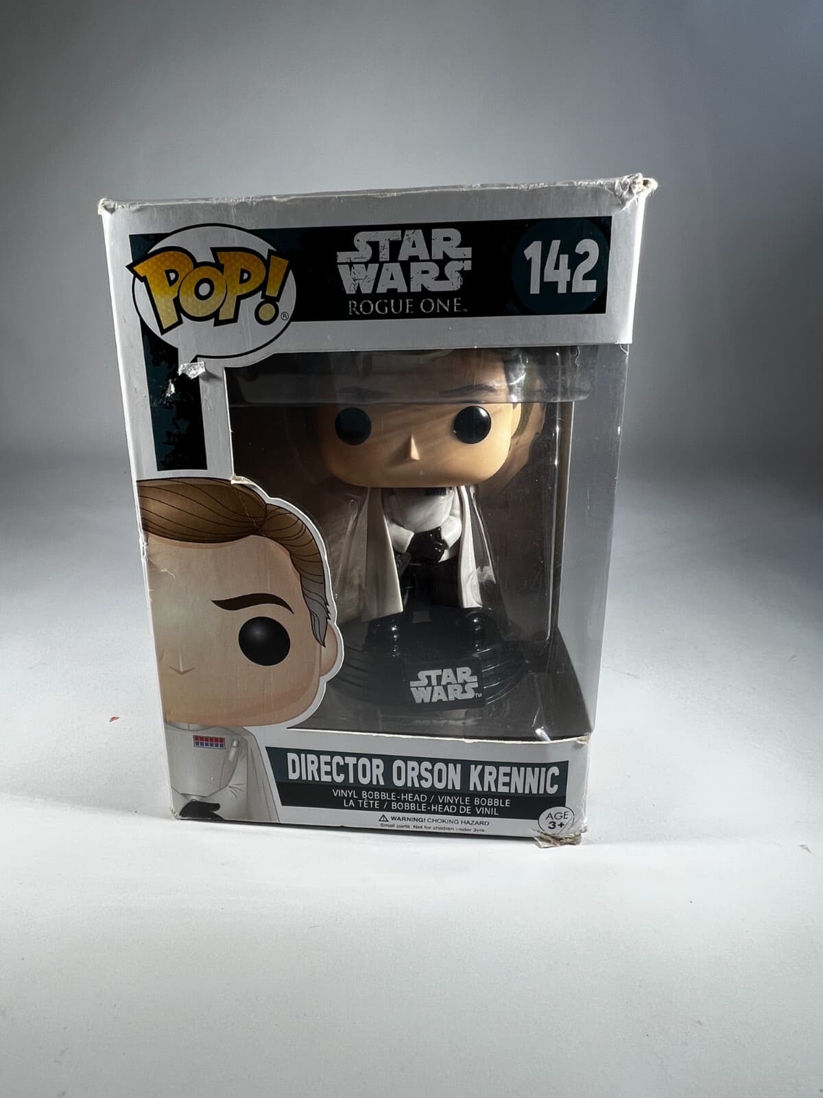 Funko POP! Star Wars Rogue One Director Orson Krennic Vinyl #142 In Box - Thumbnail 6