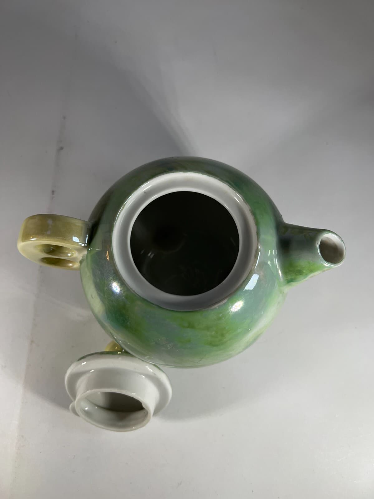 Luster Japan Fine China Tea Pot National Silver Vintage Glassware Japanese R8361 - Thumbnail 13