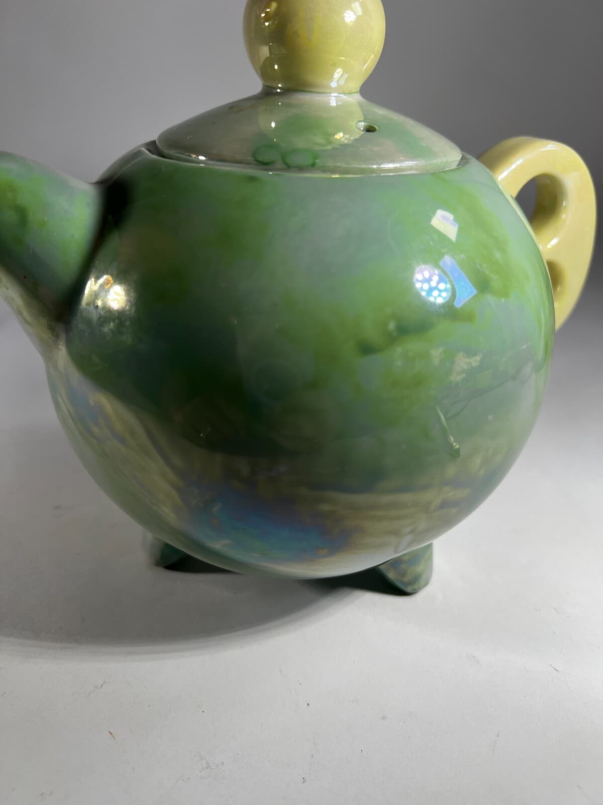 Luster Japan Fine China Tea Pot National Silver Vintage Glassware Japanese R8361 - Thumbnail 17