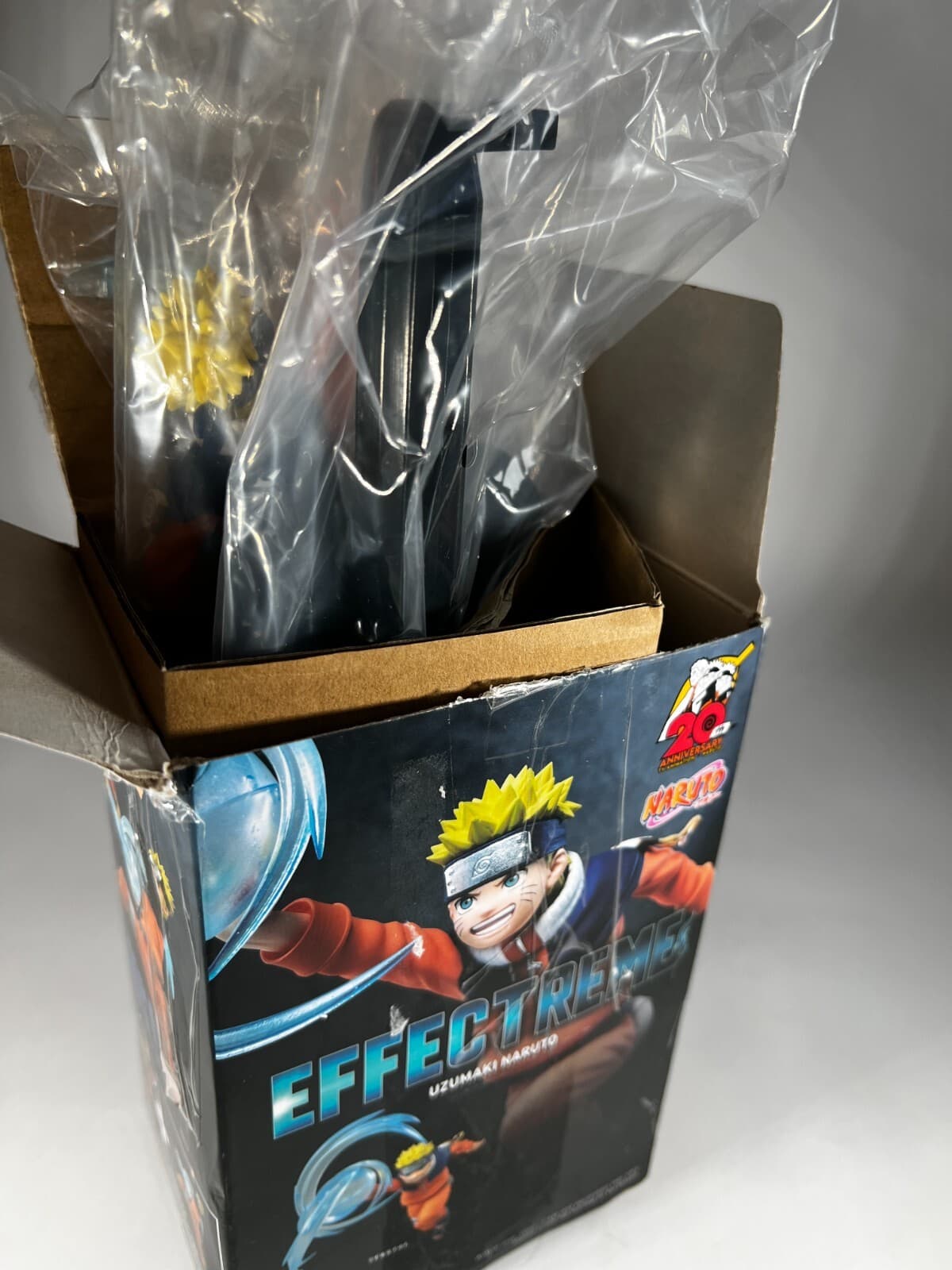 Bandai Namco Naruto EFFECTREME Naruto Uzumaki 20th Anniversary Anime Figure NEW - Thumbnail 14