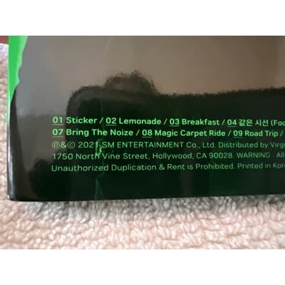 NCT 127 Sticker The 3rd Album K-Pop CD With Photocard Booklet Set 2021 - Thumbnail 20