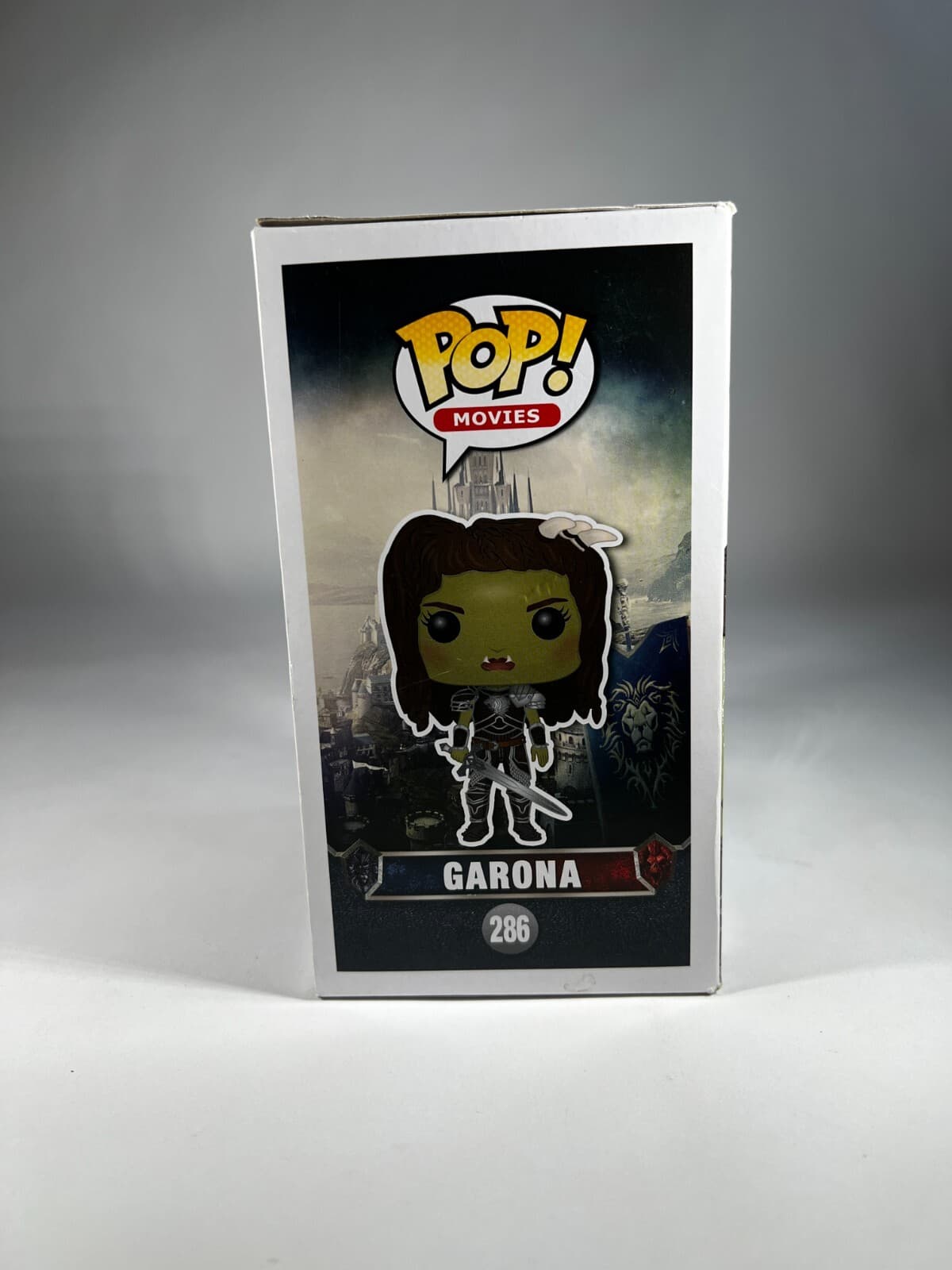 Funko Pop! Movies Warcraft Garona Halforcen #286 Vinyl Figure In Box - Thumbnail 4