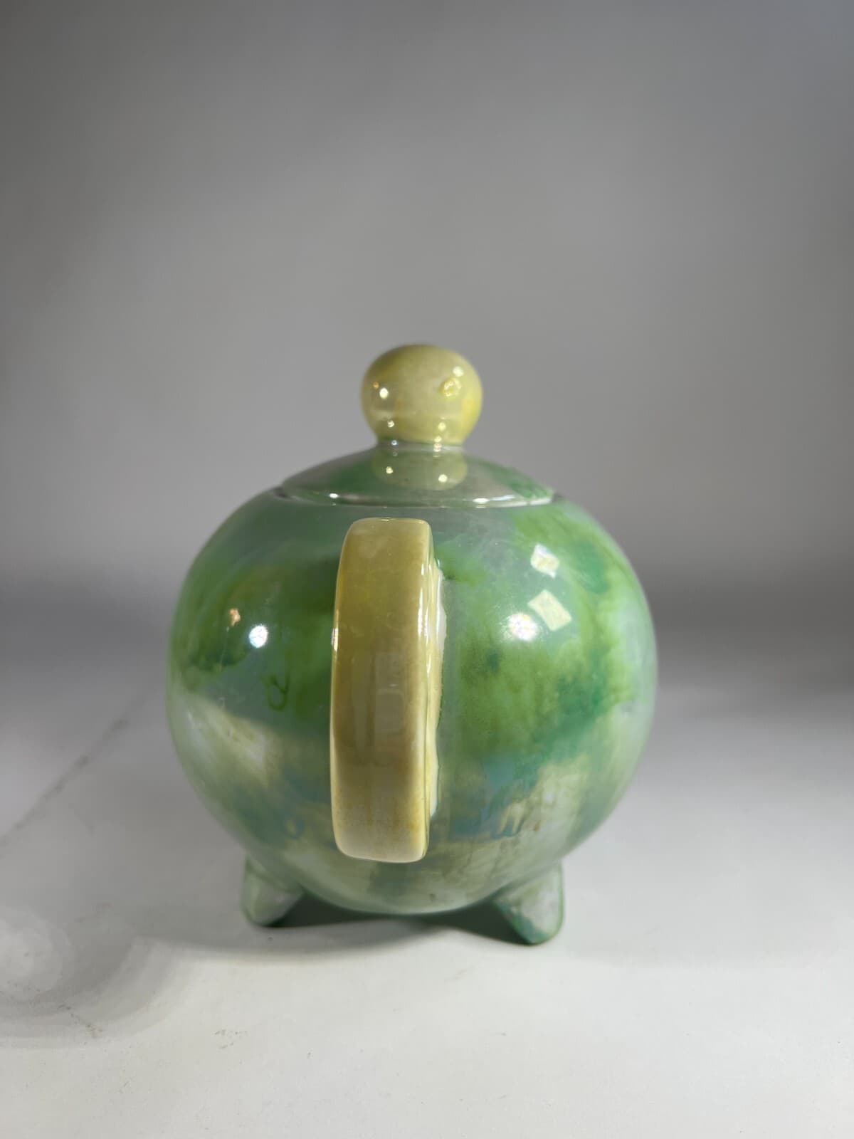 Luster Japan Fine China Tea Pot National Silver Vintage Glassware Japanese R8361 - Thumbnail 3