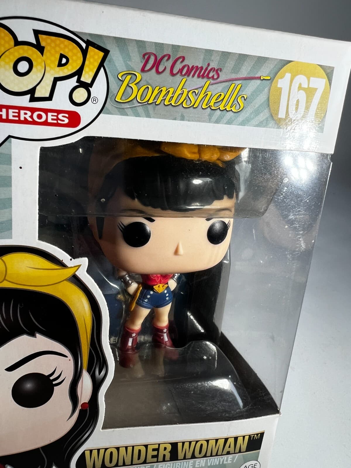 Funko Pop Heroes DC Comics Bombshells 167 Wonder Woman In Box - Thumbnail 10