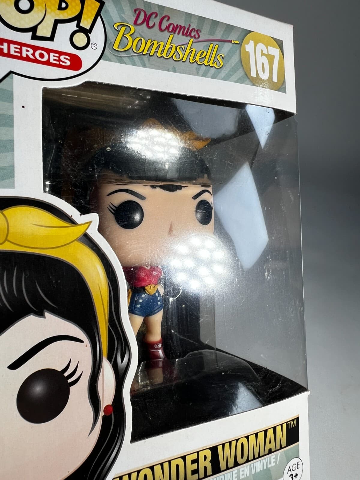 Funko Pop Heroes DC Comics Bombshells 167 Wonder Woman In Box - Thumbnail 9