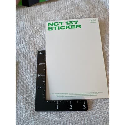 NCT 127 Sticker The 3rd Album K-Pop CD With Photocard Booklet Set 2021 - Thumbnail 11
