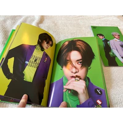 NCT 127 Sticker The 3rd Album K-Pop CD With Photocard Booklet Set 2021 - Thumbnail 18