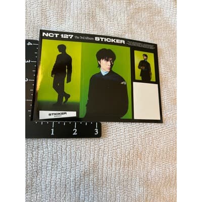 NCT 127 Sticker The 3rd Album K-Pop CD With Photocard Booklet Set 2021 - Thumbnail 8