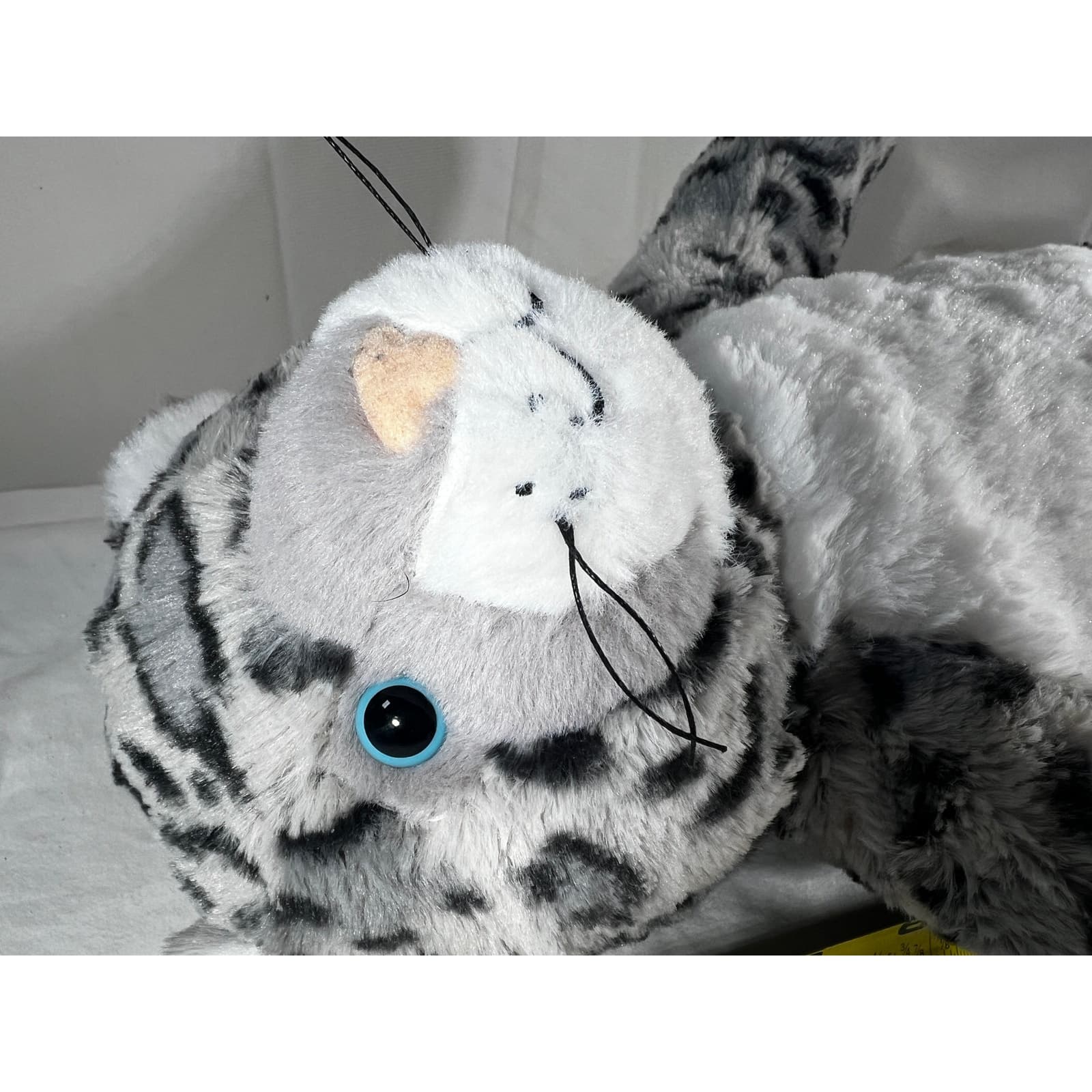 Build A Bear Snow Leopard 2019 Plush BABW Stuffed Animal Toy 16" Gray & White - Thumbnail 18