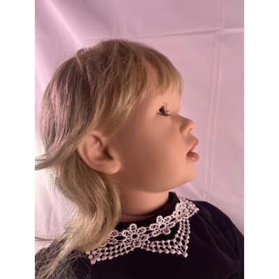 Bruno Rossellini Doll Chloe Life Size Toddler 27" Limited Porcelain 1997 Signed - Thumbnail 9